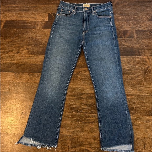 MOTHER The Insider Crop Step Fray - Picture 2 of 8